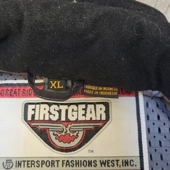 FirstGear Kilimanjaro Hypertex Mens Size XL Black Motorcycle Biker Padded Jacket - Picture 5 of 13